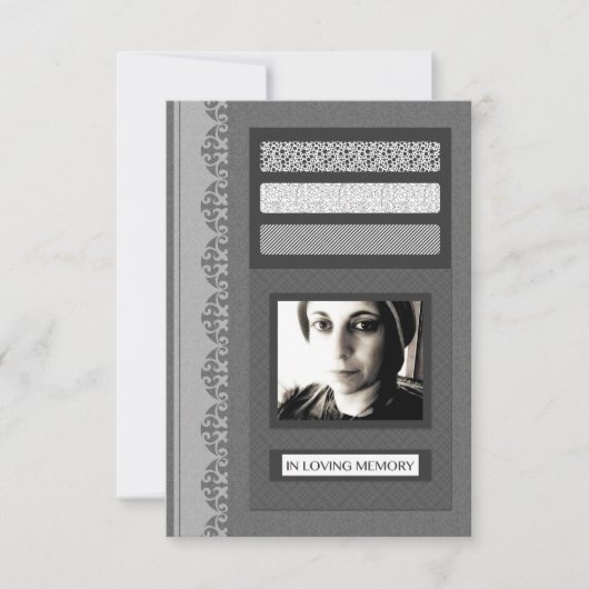 in liefhebbende aankondigingen van de geheugenbegr (Voorkant)