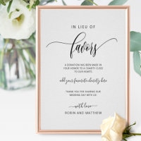 In Lieu of Favors, het Blog van de Charity Favors