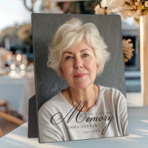 "In Lieve Herinnering" Foto Funeral Memorial 