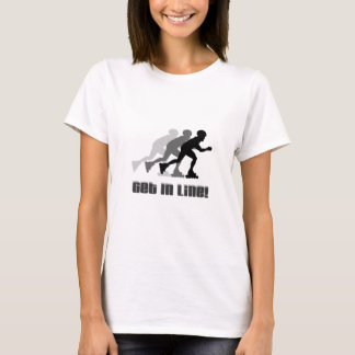 In lijn t-shirt