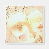 in linnen magneet (Voorkant)