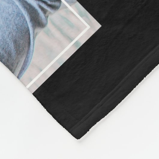 In Loating Memory Photo Family Memorial Fleece Deken (Hoek)