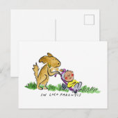 In Loco Parentis Briefkaart (Voorkant / Achterkant)