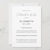 In Loing Memory Arch Lijst Photo Funeral Memorial Kaart (Achterkant)