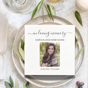 In Loing Memory Photo Funeral Memorial Servet