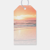 In Loopende Memory Sunset Ocean Memory Tree-Labels Cadeaulabel (Achterkant)