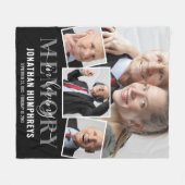 In Loopgeheugen 4 Foto Memorial Fleece Deken (Voorkant (Horizontaal))