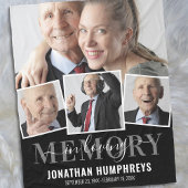 In Loopgeheugen 4 Foto Memorial Fleece Deken