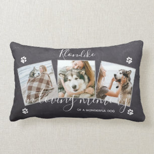 In Loopgeheugen - Pet Dog Memorial Photo Collage Kussen