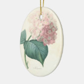 In Looptijd Geheugen Hydrangea Aangepast Foto Memo Keramisch Ornament (Links)