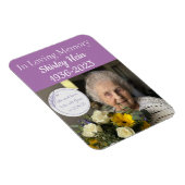 In Looptijd Memory Photo Grandma Christelijk Magneet (Rechterzijde)