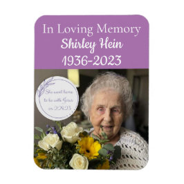 In Looptijd Memory Photo Grandma Christelijk Magneet