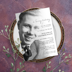 In Looptijd van de Foto Funeral Luncheon Kaart