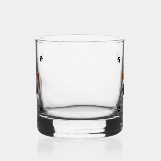 In Looptijd van Memory Photo Pet Memorial - White  Whisky Glas (Rechts)