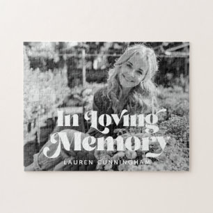 In Looptijd van Memory  Retro Memorial Foto Legpuzzel