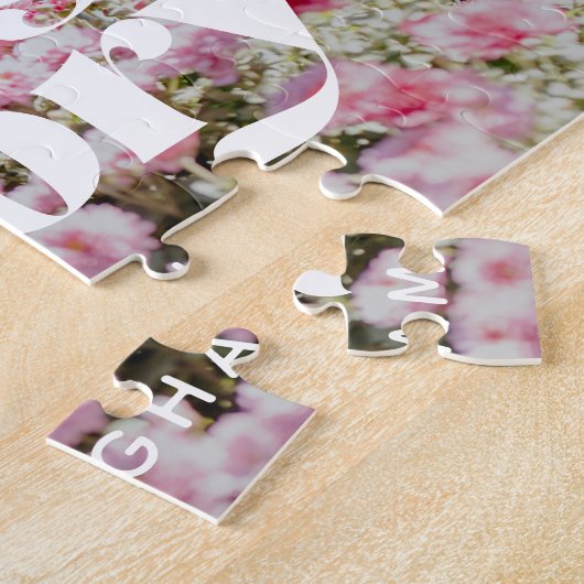 In Looptijd van Memory  Retro Memorial Foto Legpuzzel (Zijkant)