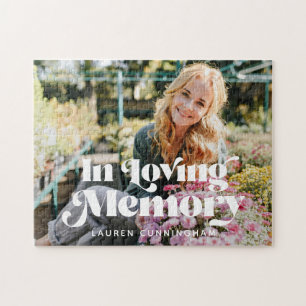 In Looptijd van Memory  Retro Memorial Foto Legpuzzel