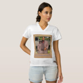 IN LOPENDE GEHEUGEN DAMES FOOTBALL JERSEY (Voorkant volledig)