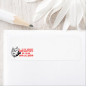 IN LOPENDE GEHEUGEN VAN PIT-BULLS ETIKET (Insitu)