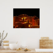 In Loretto met Farolitos Poster (Keuken)