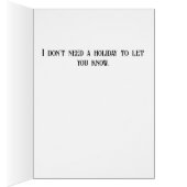 In Love Always-Any time of year declaration (Binnen (Rechts))