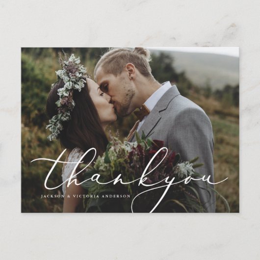 In Love Bedankt, Briefkaart (Voorkant)