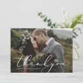 In Love Bedankt, je fotokaart Bedankkaart (Staand voorkant)