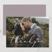 In Love Bedankt, je fotokaart Bedankkaart (Voorkant / Achterkant)