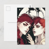 In Love Briefkaart (Voorkant / Achterkant)