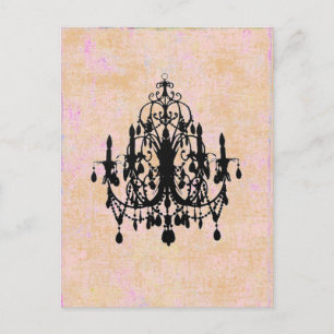 In Love Chandelier ~ Briefkaart
