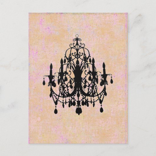 In Love Chandelier ~ Briefkaart (Voorkant)