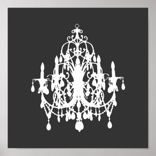In Love Chandelier ~ CHANGE COLOR / Poster (Voorkant)