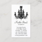 In Love Chandelier Visitekaartje (Achterkant)