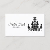 In Love Chandelier Visitekaartje (Voorkant)