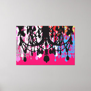 In Love Chandelier ~XLARGE 60X40 Canvas 2,5-inch d