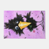 In Love Crow - Funny Deurmat (Voorkant)