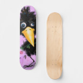 In Love Crow - Funny Persoonlijk Skateboard (Voorkant)