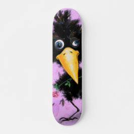 In Love Crow - Funny Persoonlijk Skateboard