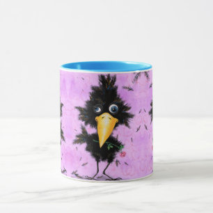 In Love Crow - Gentleman - Add Jouw tekst / Name Mok