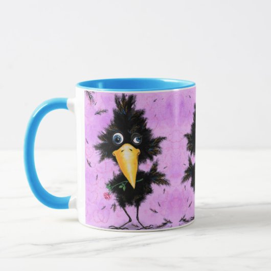 In Love Crow - Gentleman - Add Jouw tekst / Name Mok (Links)