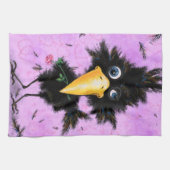 In Love Crow - Gentleman - Funny Theedoek (Horizontaal)