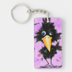In Love Crow - Gentleman - voeg uw foto/naam toe Sleutelhanger