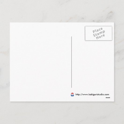 in Love Feestdagenkaart (Achterkant)