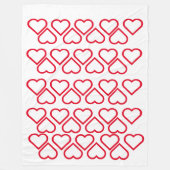 in love fleece deken (Voorkant)