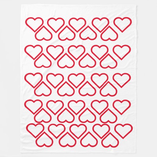 in love fleece deken (Voorkant)