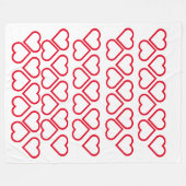 in love fleece deken (Voorkant (Horizontaal))