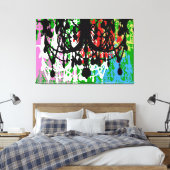 In Love Kroonluchter XLARGE 60x40 (Meer opties) - Canvas Afdruk (Insitu (Slaapkamer))