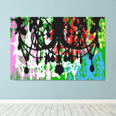 In Love Kroonluchter XLARGE 60x40 (Meer opties) - Canvas Afdruk (Insitu (Houten vloer))