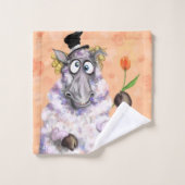 In Love Ram - Gentleman - Funny Bad Handdoek (Wasdoekje)