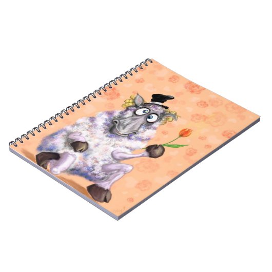 In Love Ram - Gentleman - Funny Notitieboek (Linkerzijde)